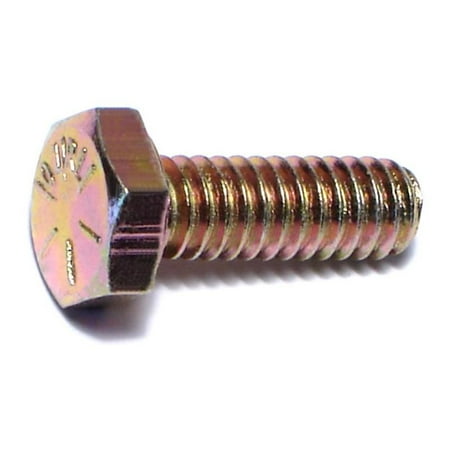 

1/4 -20 x 3/4 Zinc Plated Grade 8 Steel Coarse Thread Hex Cap Screws