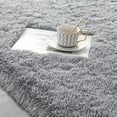 thumbnail image 4 of Lochas Soft Fluffy Rugs Shaggy Plush Area Rug for Bedroom Living Room Home Decor Floor Carpet, 3'x5',Gray, 4 of 6