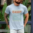 thumbnail image 4 of Daddy Daily Value T-Shirt – Funny Nutrition Label Graphic Tee for Dad, Best Job Ever Father’s Day Gift, Cute Dad Joke Shirt, Fatherhood Humor Apparel, Cool Casual T-Shirt for Men, 4 of 7