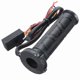 thumbnail image 5 of Universal Motorcycle 7/8Inch 22mm Electric Heated Grips Scooter Moped Bar Hand Warmer Adjustable Hot, 5 of 5