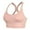 Pink Sleeveless Bra for Women, variant on safuny Push-Up Bra for Women Plus Size Ultra Light Lingerie Large and Thin s, Gathered and Breathable Comfort Daily Brassiere Underwear Steel Ring Free Wireless Black L
