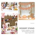thumbnail image 6 of Worgeous Donuts Display Bracket Dessert Stand Practical Display Rack 30X26X6.5CM, 6 of 8