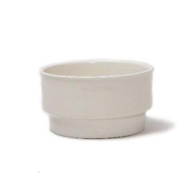 Tuxton China HP1-03A 4 in. Eggshell Bouillon - 3 Dozen