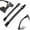 Set B, variant on 1/2 Flexible Shaft Extension Extender Torque Socket, 1/2 Inch Drive Flex Rod Extension Bar with Adapter for Ratchet Wrench & Impact Driver, Automotive Repair Tool for Tight Spaces Access (Set A)