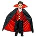 thumbnail image 3 of flatwhite Chlidren Deluxe Gothic Vampire Costumes (M 7-9Y), 3 of 4