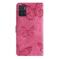 thumbnail image 2 of Compatible avec Motorola Moto E22/ E22i Étui Embossé Papillon avec Portefeuille et Support, 2 of 5