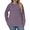 Purple, variant on NISVIYA Plus Size Womens Sweaters Trendy Crewneck Tops Casual Long Sleeve Pullover Winter Comfortable Ribbed Knit Tees