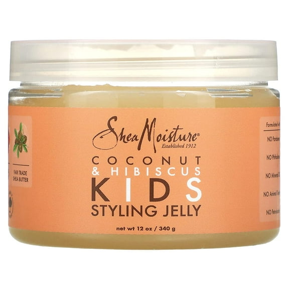 Shea Moisture Kids Coconut and Hibiscus Styling Gel, 12 Oz..