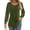 Army Green, variant on Women's Puff Long Sleeve Tunic Tops Pleated Crew Neck Blouses Dressy Casual Loose Fit Winter and Spring Shirts