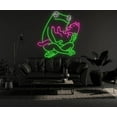 thumbnail image 4 of Glowneon Frog Hugging Cat Neon Sign, Funny Animal Wall Art Neon Sign, 4 of 4