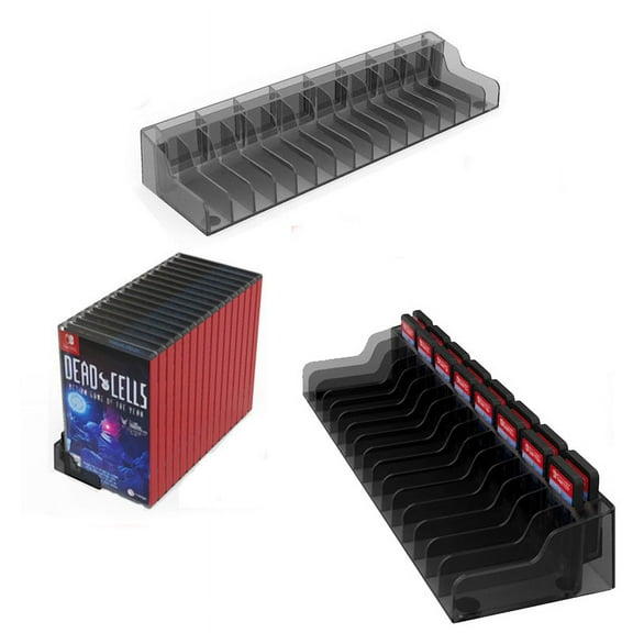 Game Storage Organizer Compatible with Nintendo Switch/Switch Old,for 16 Game Disc and 1game cards
