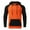 Orange, variant on Mens Hoodies Pullover,Hooded Sweatshirts for Men Color Block Gym Long Sleeve Casual Sports Hoody Solid Sweater Tops Autumn Winter Pullover Jumper with Pocket UK Size M-3XL