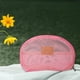 thumbnail image 5 of Neceser de malla portátil | Organizador pequeño transparente para brochas de maquillaje | Neceser ligero de viaje | Tela de pana | Compacto y con múltiples compartimentos para uso diario en viajes,, 5 of 6