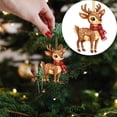 thumbnail image 2 of Christmas Tree Decorations 2025 Reindeer Christmas Decorations Christmas, 2 of 7