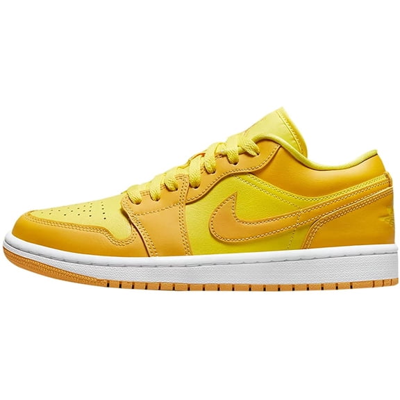 Womens Jordan 1 Low Yellow Strike/Pollen-White DC0774 700 - 10.5