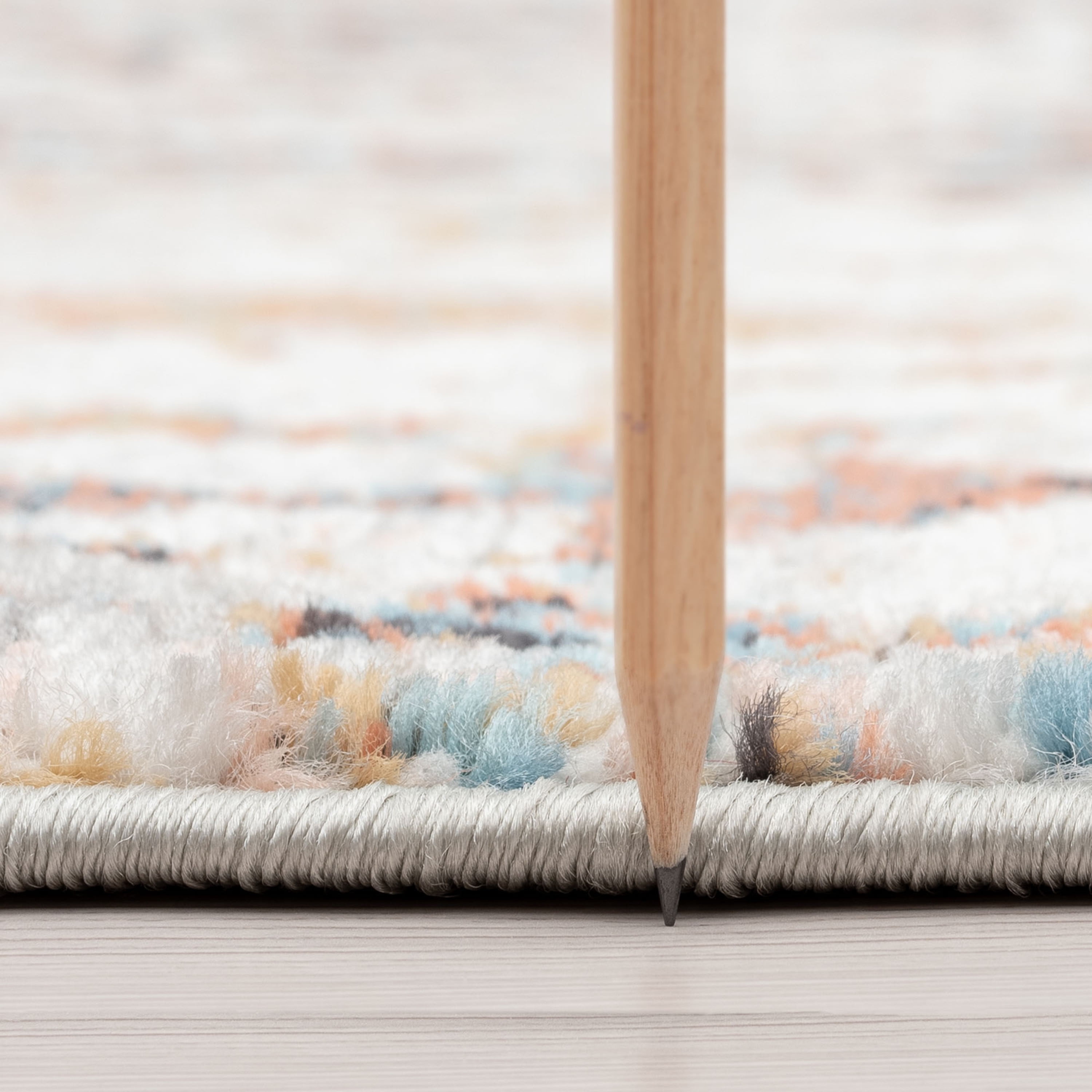Anabel Contemporary 8' x 10' Multi-Color Polypropylene & Polyester Indoor Area Rug