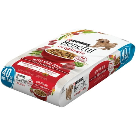 Purina Beneful originaux avec le Real boeuf Croquettes pour chien 40 lb Sac