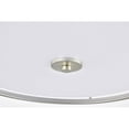 thumbnail image 5 of Lala 20 in. 3-Light Indoor Satin Silver Finish Semi-Flush Mount Ceiling Light with Light Kit, 5 of 5