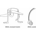 thumbnail image 2 of Recessed Hardware for LED Decorative Surface Mount, 2 of 2