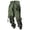 M10-Light Green, variant on Glisme Winter Trousers For Men Straight Leg Solid Color Elastic Waist Relax Fit Sweatpants Simple Daily Wear Xl Light Blue
