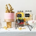 thumbnail image 4 of Soulgenix 2 Gallon Glass Drink Dispenser Set, Drink Dispensers for Parties Beverage Dispenser with Stand and Stainless Steel Spigot for Juice, Fruit Tea and Lemonade, 4 of 8