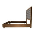 thumbnail image 6 of Michael Amini Brooklyn Walk Eastern King Tufted Panel Bed - Gray, 6 of 10
