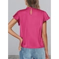 thumbnail image 2 of Remera PRETTYGARDEN 2025 Roja Satinada con Volados XXL, 2 of 6