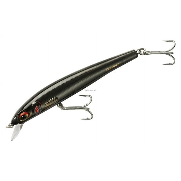 Bomber Long Shot Fishing Lure Saltwater Min w Black 7 in 1 3/4 oz