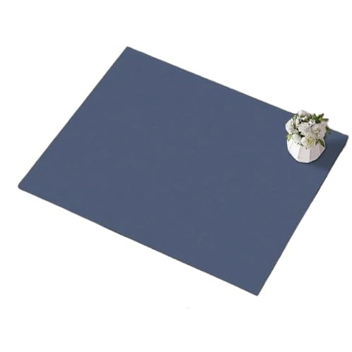Fatty Farmer washing machine dryer dust mat, used for top creative washing machine dust mat, quick drying water absorbing mat, kitchen laundry room top protective mat (Navy Blue, 23.6*15.7in)