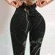 thumbnail image 5 of Gibobby Pantalones deportivos Strethcy Fitness Stretch Pantalones Leggings Mujer Impresión Yoga Pantalones de yoga de cintura alta(Gris， S), 5 of 5