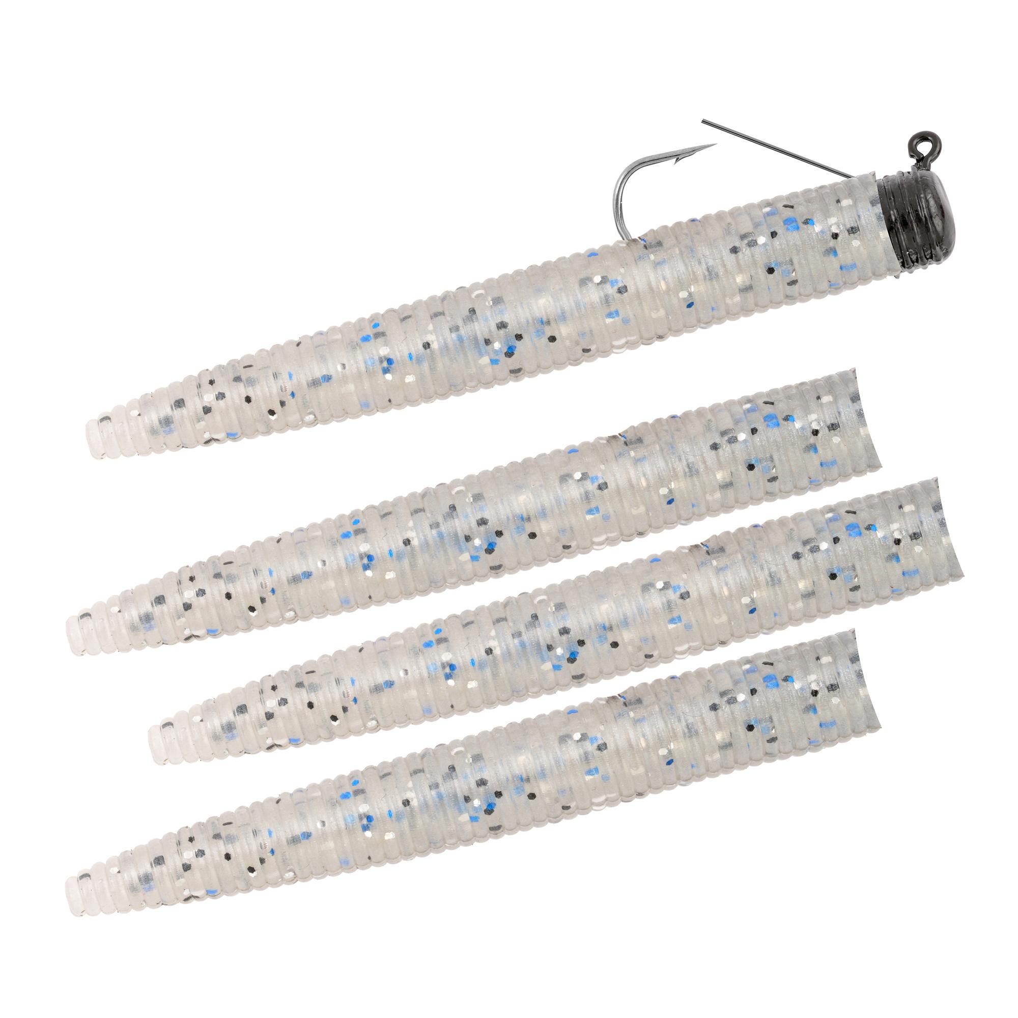 Matzuo 1/8 WDLS NED RIG SMOKE 4PK, Soft Baits