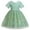 C-2209Green, variant on TEDOYE Girls Dresses O-Neck Elegant Lace Flower Embroidery Party Dress For Toddler Kids Summer Fall Casual Beach School Outfits Fashionable Wear, 4-5 Years