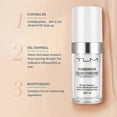 thumbnail image 3 of Base de maquillaje líquida para rostro de 30 ml, corrector completo, base resistente al agua, iluminador, mate, blanqueador, cubre ojeras, base de maquillaje líquida, 1 unidad, 3 of 5