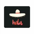 thumbnail image 2 of OTM Essentials Black Mouse Pad, Hola Red, 2 of 4