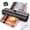 Black, variant on Beloadence Laminator Machine, A4 Laminators Hot & Cold with 15 Laminating Sheets and Trimmer, 13 Inch Laminating Machine for Office, School, Business and Home