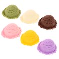 thumbnail image 3 of Bolas de helado falsas realistas, bolas de helado artificiales, bolas de helado falsas, pastel de simulación, comida falsa, postres para el hogar, tiendas, decoración, accesorios de exhibición, 3 of 7