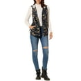 thumbnail image 2 of INSPIRE CHIC Women's Camo Drawstring Waist Hooded Jacket Cargo Vest, 2 of 6