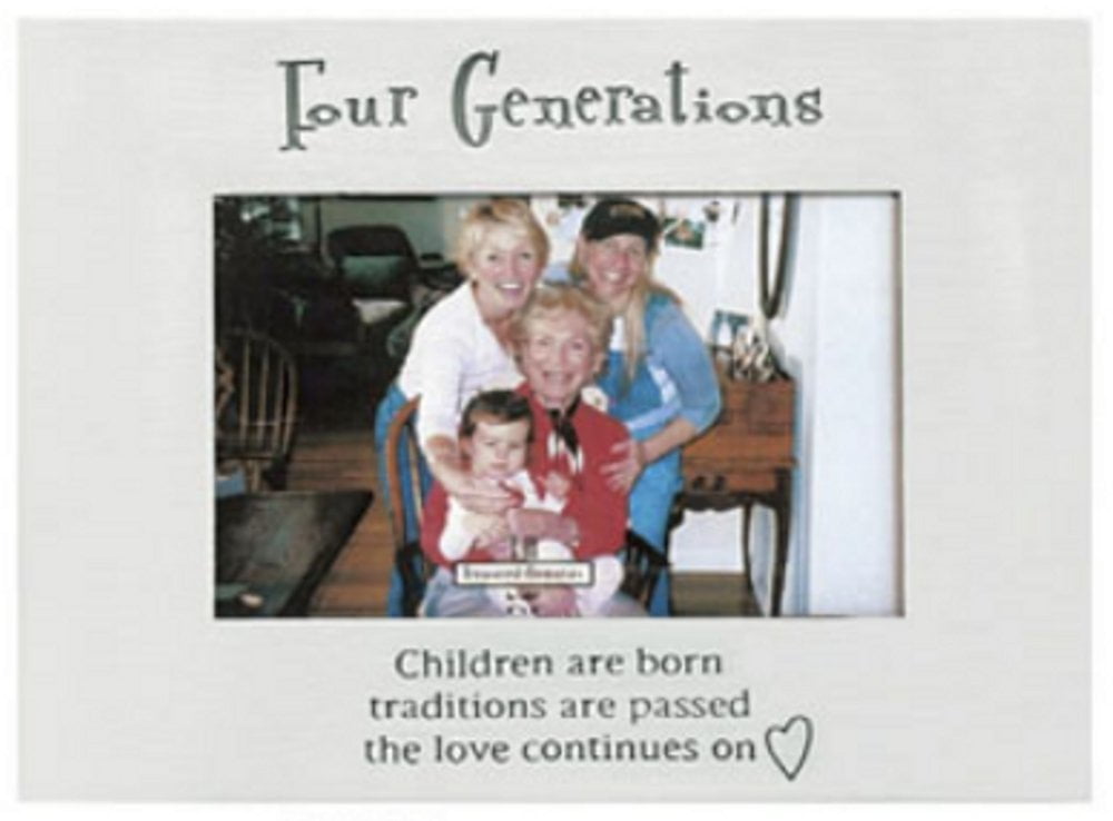 Four Generations Frame Holds 4 X 6 Photo By Ganz Com