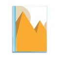thumbnail image 1 of Livre de Protection Solaire Sphinx Pyrades Jaunes pour Portfolio Classeur, 1 of 3
