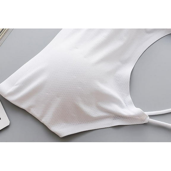 Everyday Bras for Women Bandeau Sports Bra Compression Bras for Women Bra's Maximum Support Sports Bra Compression Bras Bra's for Women Bras for plus Size Women Bulk Bras Womens Bras White One Size