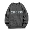 thumbnail image 3 of SIYUDAN Women Sweatshirts Long Sleeve Sweatshirt Womens Pullovers Dark Gray Pullover Adult Crewneck Sweatshirts Women'S Fall Clothing Daily Wear, 3 of 3