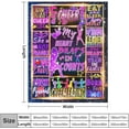 thumbnail image 3 of Cheerleader''s Blanket Cheer Blanket Cheerleading Gifts for Girls Ultra-Soft Throw Blanket Cheer''s Flannel Blankets for All Season Bed Sofa Blankets Christmas Birthday Gift for Teens Kids 50"x60", 3 of 6
