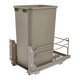 thumbnail image 1 of Bote de Basura Extraíble Rev-A-Shelf de 50 Cuartos con Cierre Suave Champagne, 1 of 9