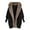 Black, variant on Womens Winter Coat Double-faced Fleece Plush Coat Outwear Casual Fall Winter Warm Coats Solid Color Loose Long Sleeve Tops Outerwear Black XXL(12)