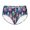 Multicolor, variant on Holiday Print Thong Panties for Women - Plus Size Holiday Themed Briefs, Soft Stretch Nylon Base Layer for Festive Daily Wear