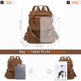 thumbnail image 2 of Sunyuer Nylon Corduroy Anti-Theft Backpack for Women – Multi-Carry, Spacious & Stylish with 4 Color Options, 2 of 8