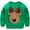 Reindeer Green, variant on Baby Boy Girl Christmas Sweatshirt Funny Snowman Sweater Kids Xmas Gifts Casual Long Sleeve Pullover Top 4T（8158）