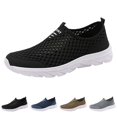thumbnail image 5 of AUDeals Men's Slip On Sneakers, Lightweight Mesh Walking Shoes with Non Slip Comfort for Summer Fall and Travel, 5 of 7