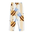 thumbnail image 7 of Fotbe A Bee Women's Pajama Pants,Sleepwear Pants,Pj Bottoms Drawstring And Pockets-Medium, 7 of 7