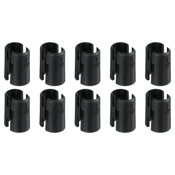 Uxcell 20 Pairs Wire Shelving Shelf Lock Clips, Plastic Shelving Clips for 3/4" Post Shelving